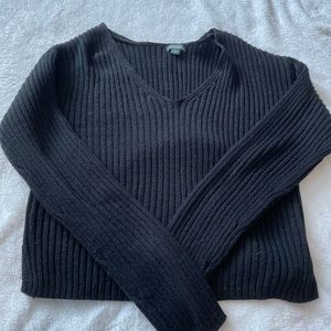 Cute Black Knit Sweater